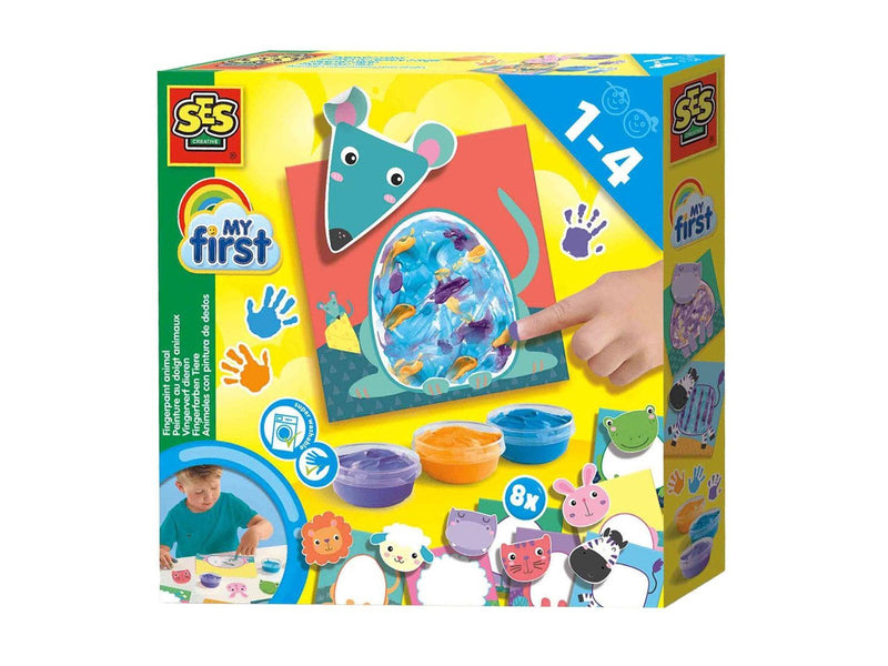 My First - Finger Paint Animals