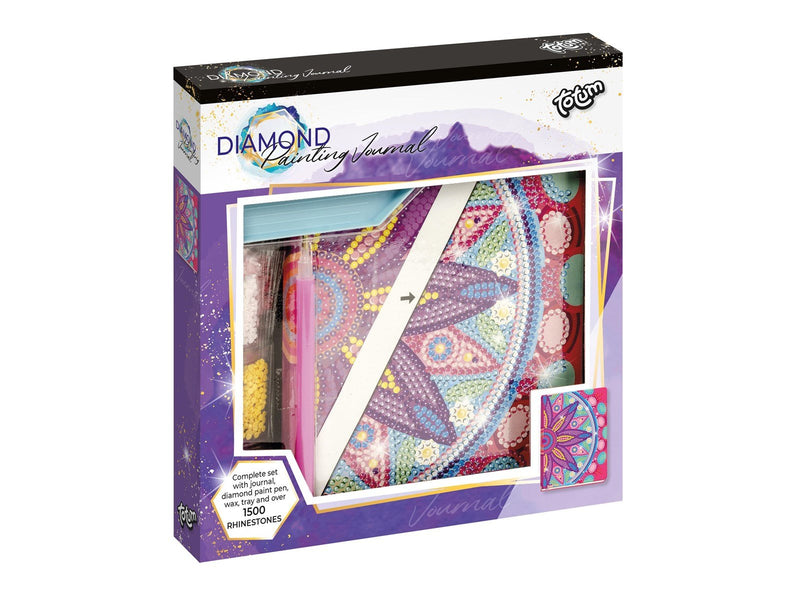 Totum Diamond Painting Diary - Flower Mandala Pink