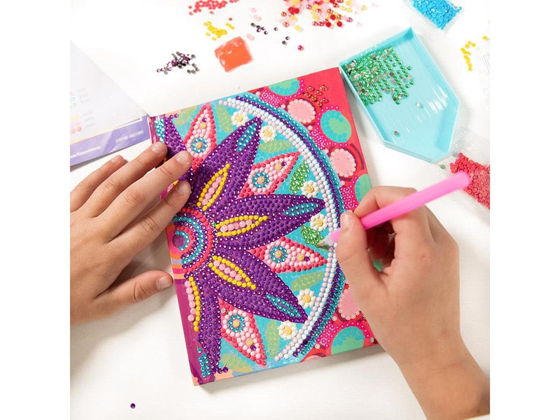 Totum Diamond Painting Diary - Flower Mandala Pink