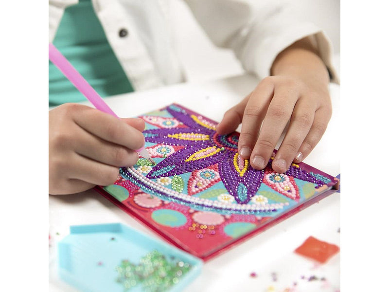 Totum Diamond Painting Diary - Flower Mandala Pink
