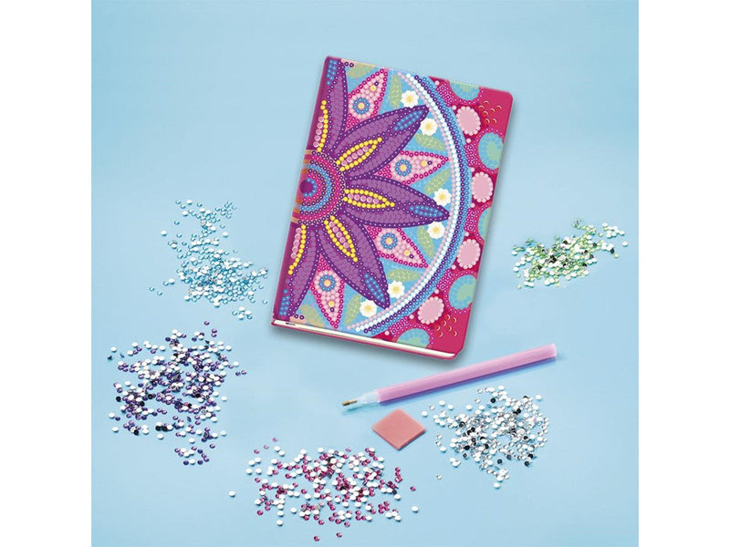 Totum Diamond Painting Diary - Flower Mandala Pink
