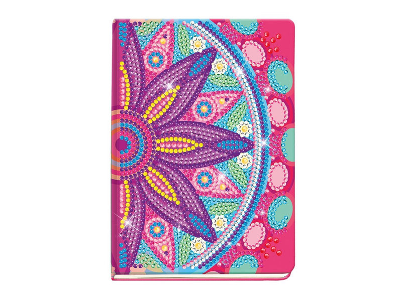 Totum Diamond Painting Diary - Flower Mandala Pink