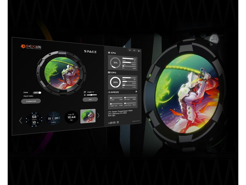 ID-Cooling SL360 XE - CPU-Wasserkühlung - Max 35 dBA