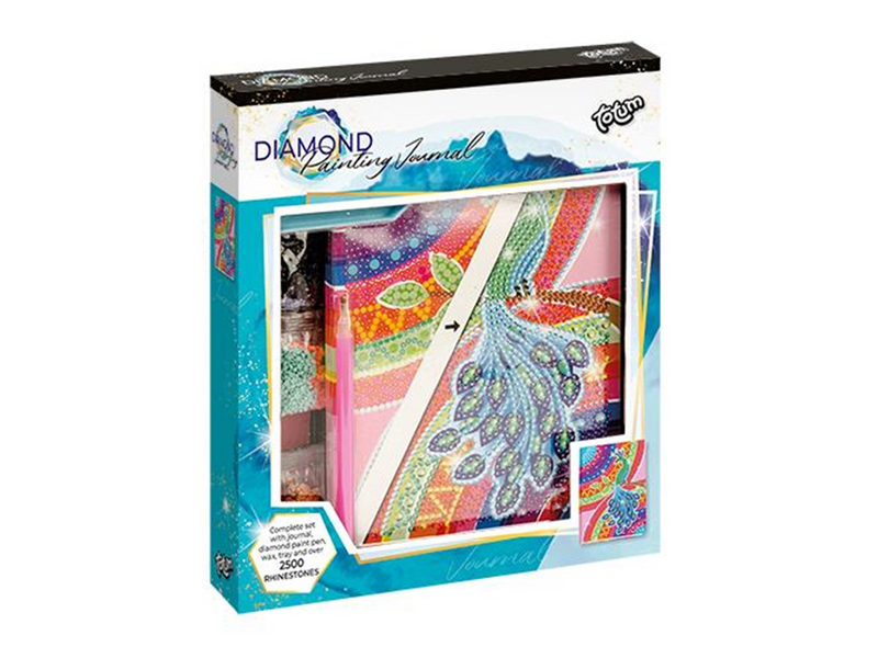 Totum Diamond Painting Diary - Peacock