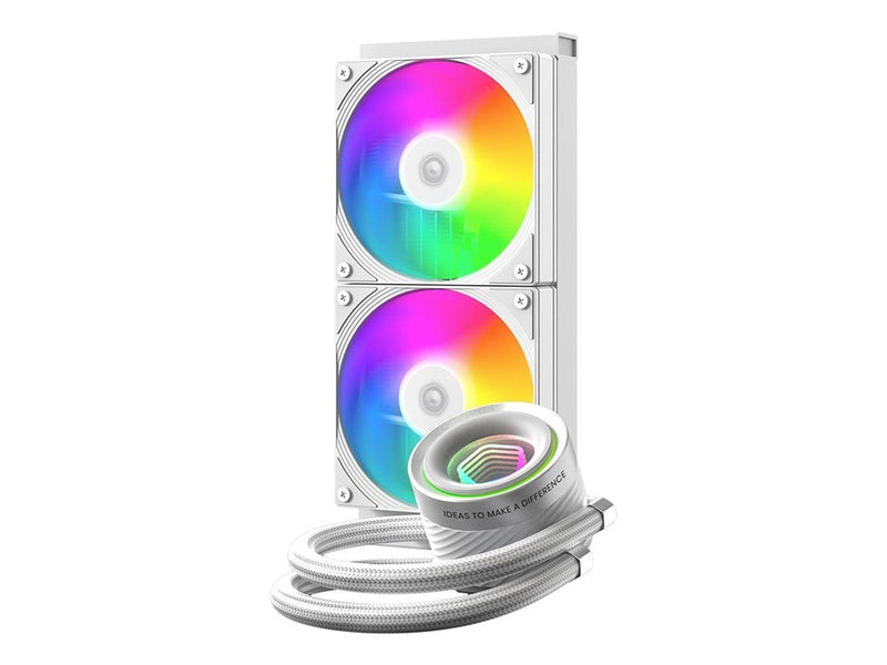 ID-Cooling FX240 INF WHITE - CPU-Wasserkühlung - Max 27 dBA