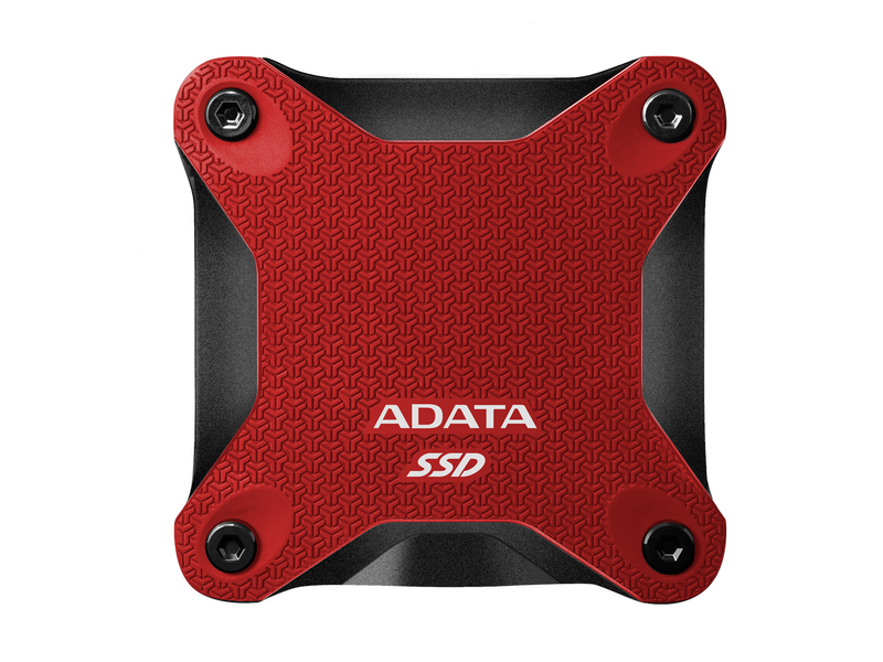 A-Data SD620 Portable SSD - 2TB - Rot - Extern SSD - USB 3.2 Gen 2