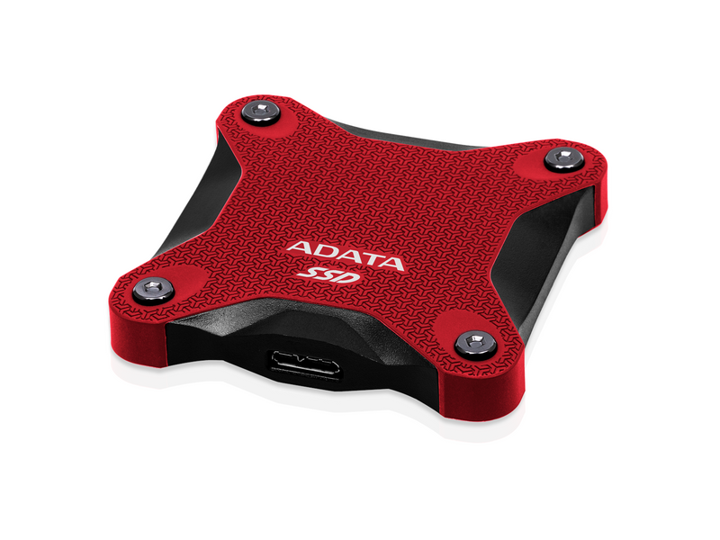 A-Data SD620 Portable SSD - 2TB - Rot - Extern SSD - USB 3.2 Gen 2