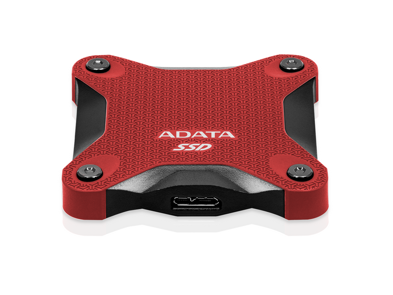 A-Data SD620 Portable SSD - 2TB - Rot - Extern SSD - USB 3.2 Gen 2
