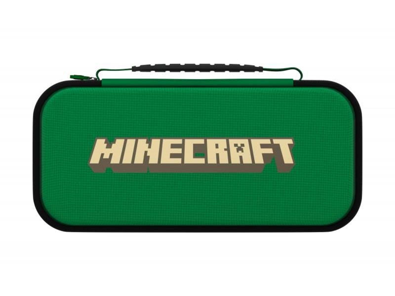 PDP REALMz Travel Case - Minecraft Forest Battle Glow in the Dark - Miscellaneous Bag - Nintendo Switch