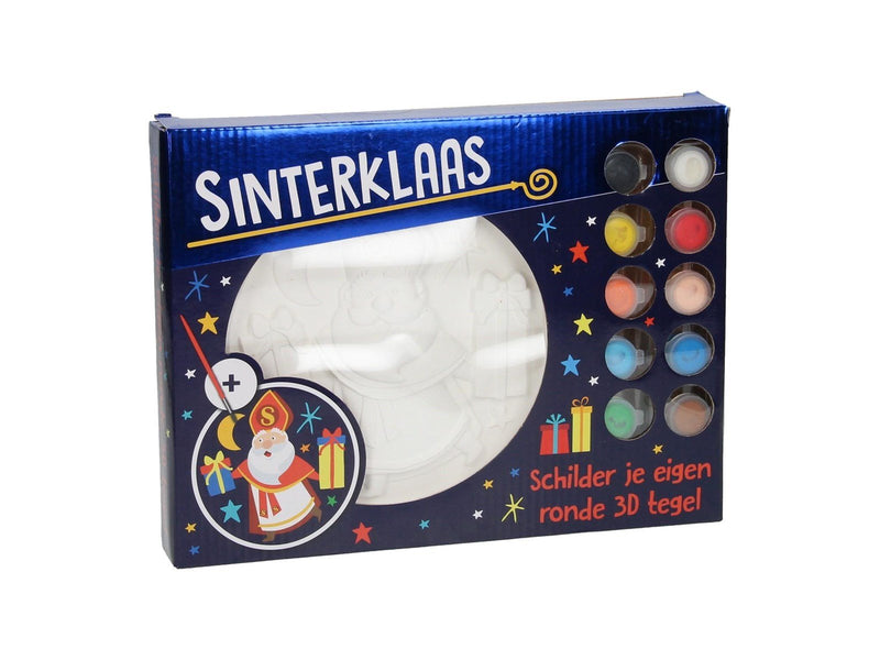 Wins Holland Paint your own Sinterklaas 3D tile