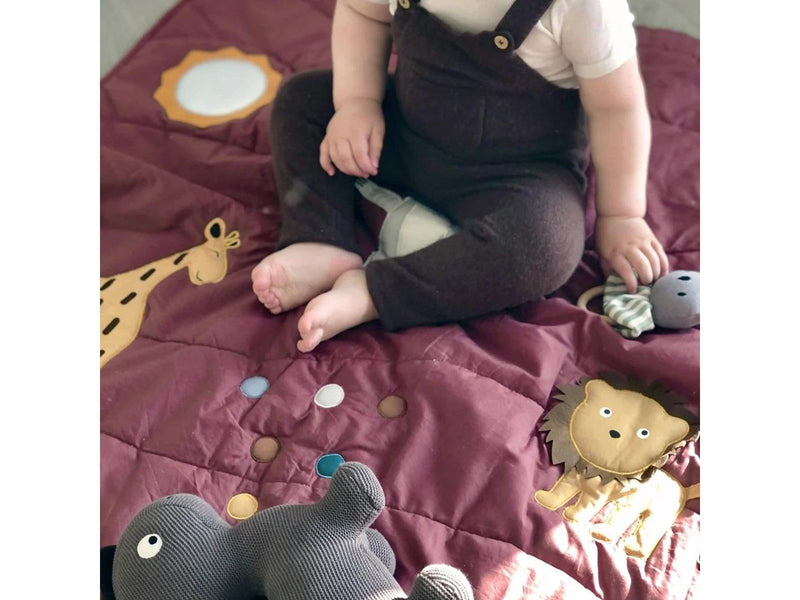 Nuuroo Alin activity mat - Mahogany