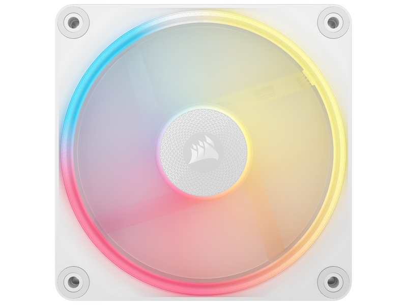 Corsair iCUE LINK LX120-R - Gehäuselüfter - 120mm - Weiß - 66 dBA