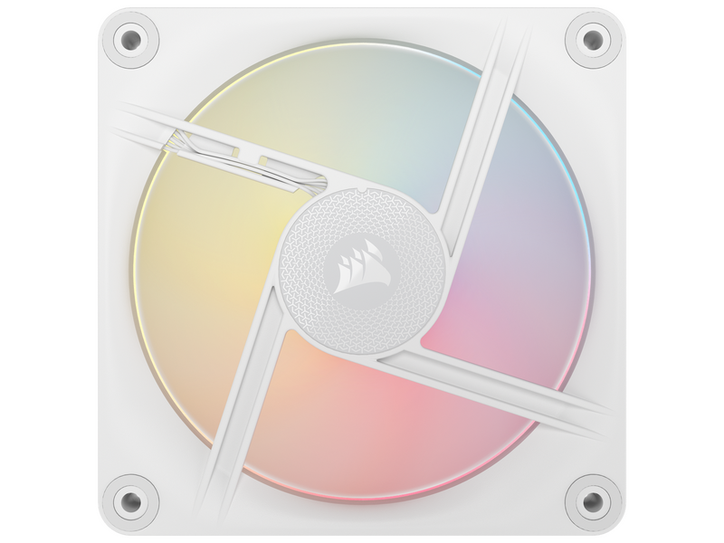 Corsair iCUE LINK LX120-R - Gehäuselüfter - 120mm - Weiß - 66 dBA