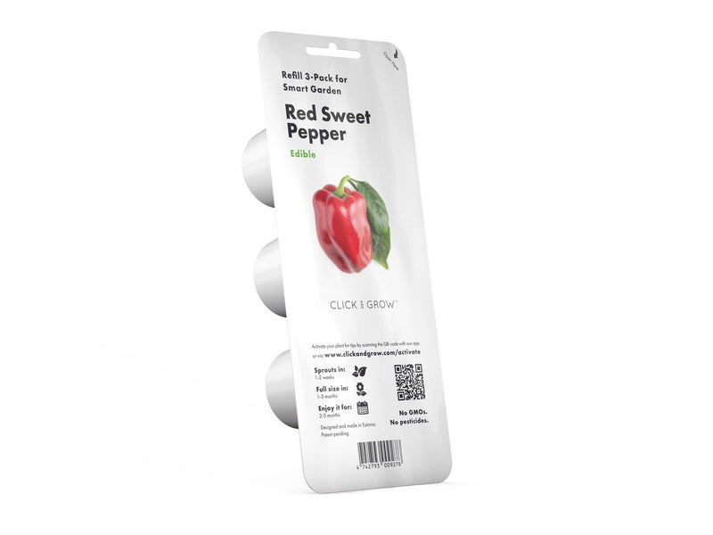 Click & Grow - Smart Garden Refill 3-pack Sweet red peppers