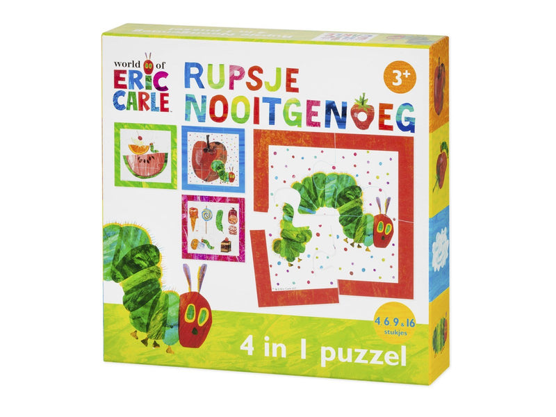 Bambolino Toys The Very Hungry Caterpillar 4-1 puzzel Boden