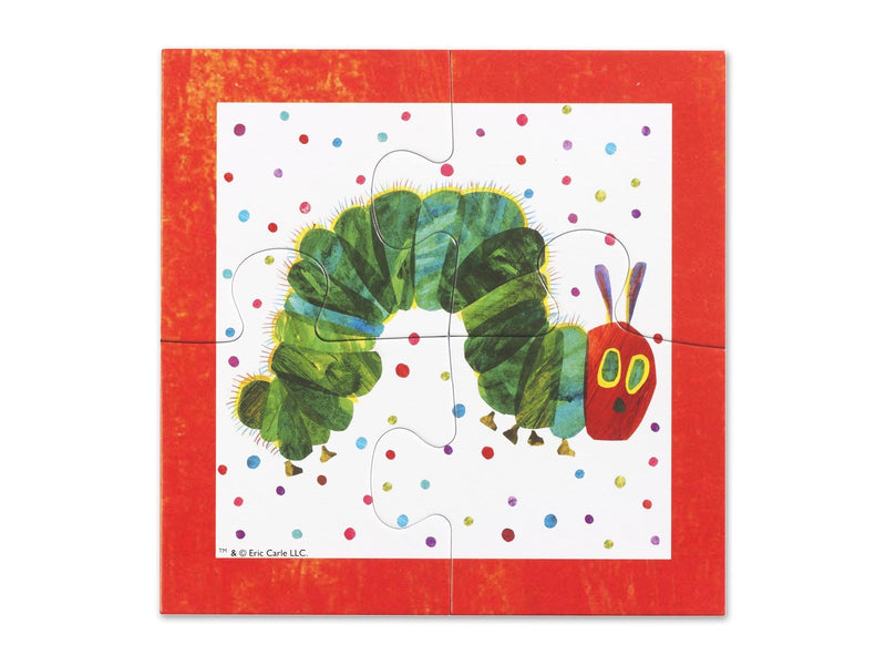 Bambolino Toys The Very Hungry Caterpillar 4-1 puzzel Boden