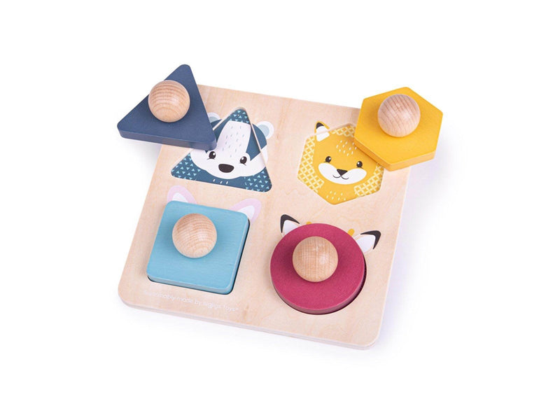 Bigjigs Stud puzzle Forest animals