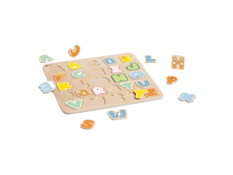 Classic World Wooden Alphabet Puzzle 27pcs.