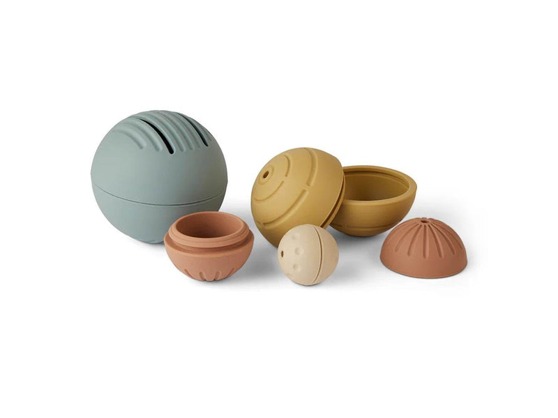 Nuuroo Asger silicone boats 4-pack - Multi Mix