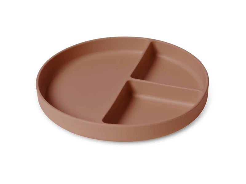 Nuuroo Mingo divided plate - Chocolate malt