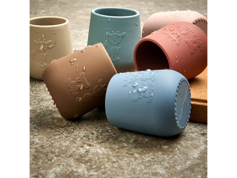 Nuuroo Abel silicone cup 2-pack  - Woodrose