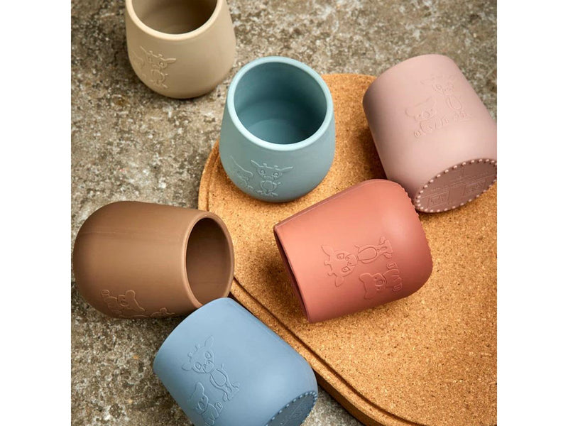 Nuuroo Abel silicone cup 2-pack  - Woodrose