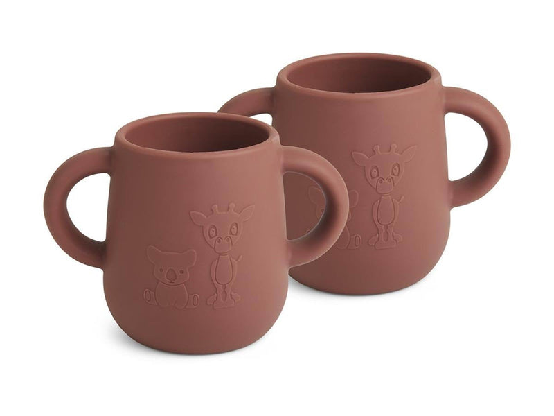 Nuuroo Abiola silicone cup 2-pack  - Mahogany