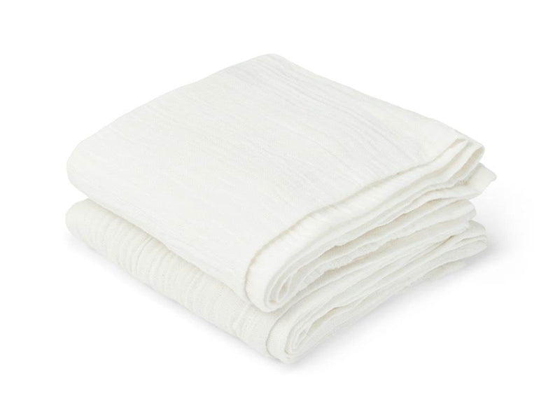 Nuuroo Bao muslin cloth 2-pack - White Onyx