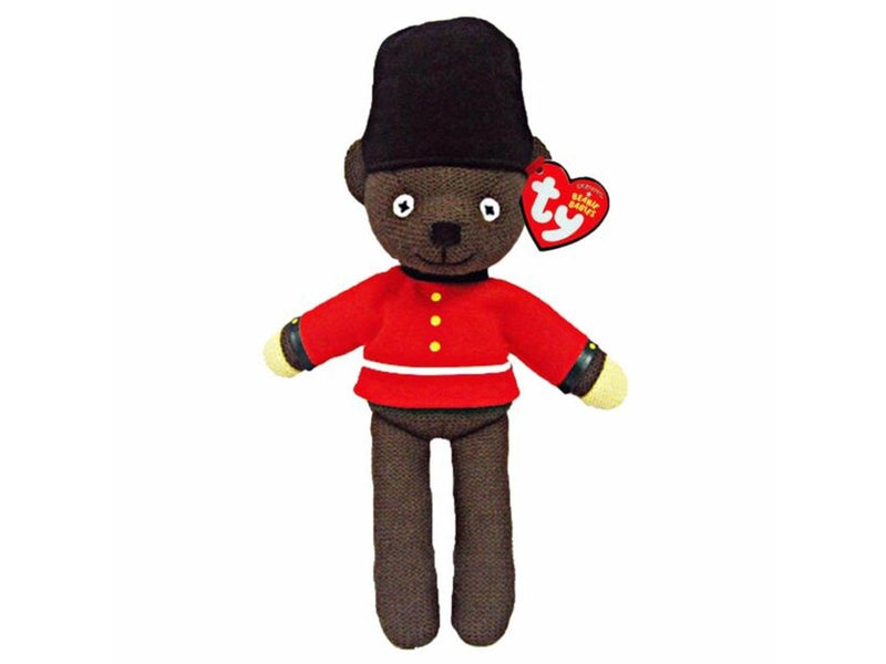 Ty Beanie Babies Mr Beans Teddy Guardsman