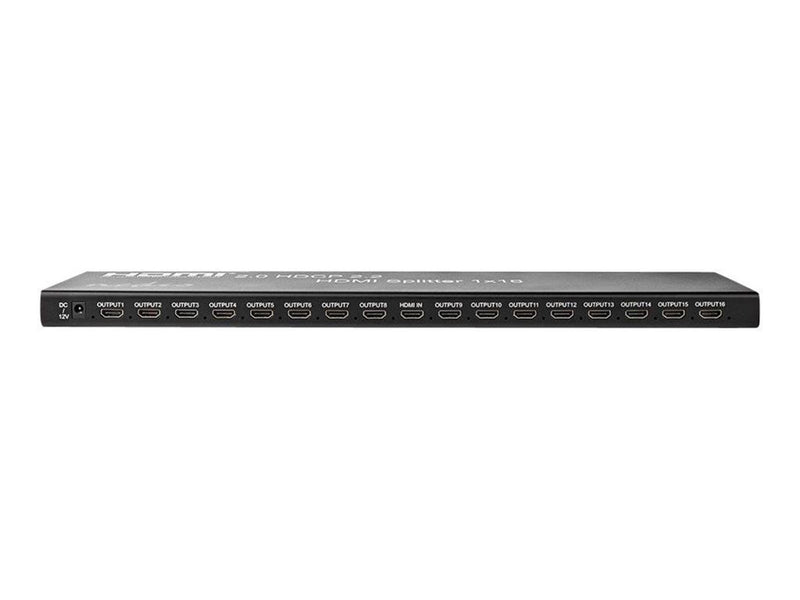 Nedis VSPL34716AT - video/audio splitter - 16 ports