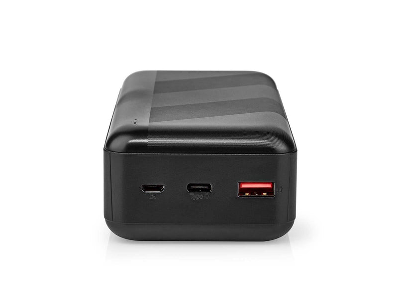 Nedis UPBKPD30000BK power bank Powerbank (Akku) - schwarz