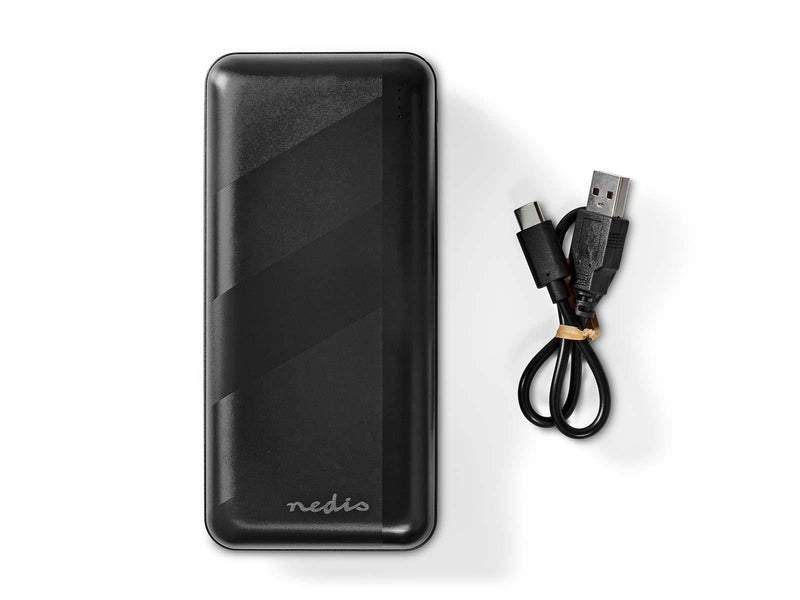Nedis UPBKPD30000BK power bank Powerbank (Akku) - schwarz