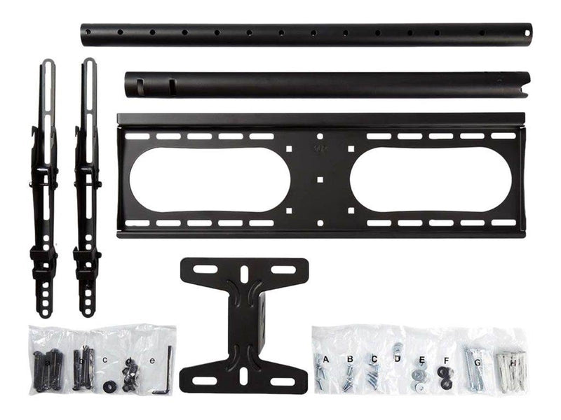 Nedis TVCM1350BK bracket - full-motion - for TV - black 45 kg 65" 100 x 100 mm