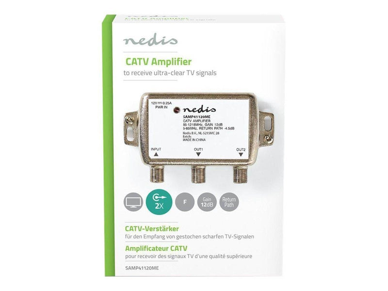 Nedis SAMP41120ME - CATV amplifier for satellite aerial