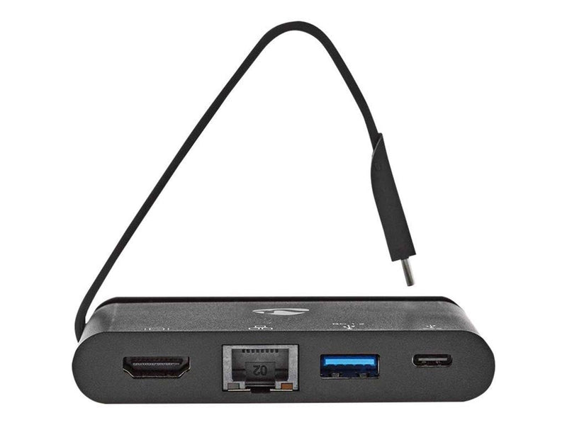 Nedis TCARF260BK - docking station - USB-C - HDMI - 1GbE