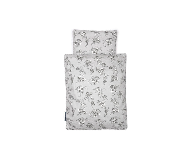 Smallstuff Doll Bedding Flower Garden Grey
