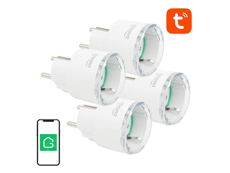 Gosund Smart plug WiFi  SP111 3680W 16A Tuya 4-pack