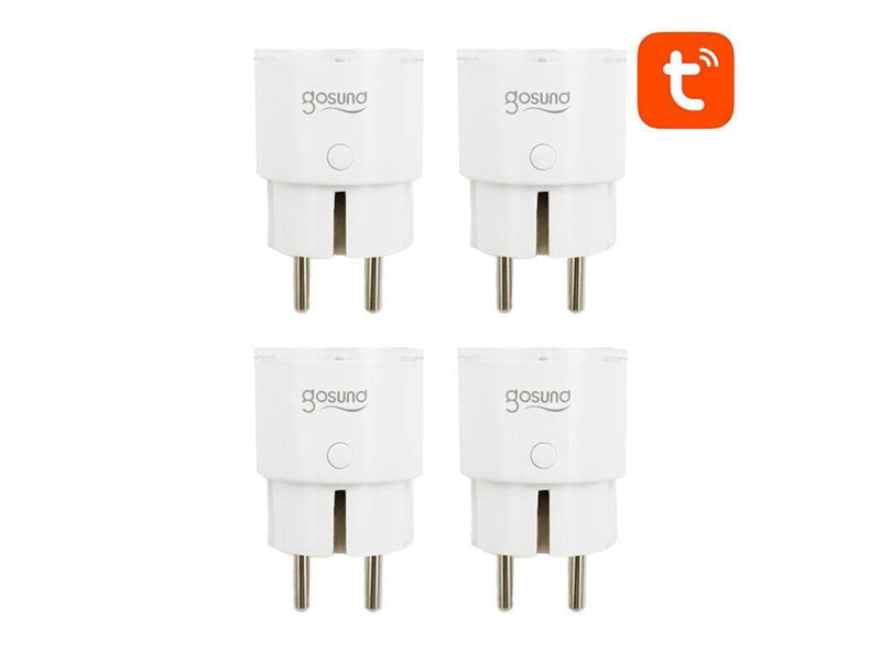 Gosund Smart plug WiFi  SP111 3680W 16A Tuya 4-pack