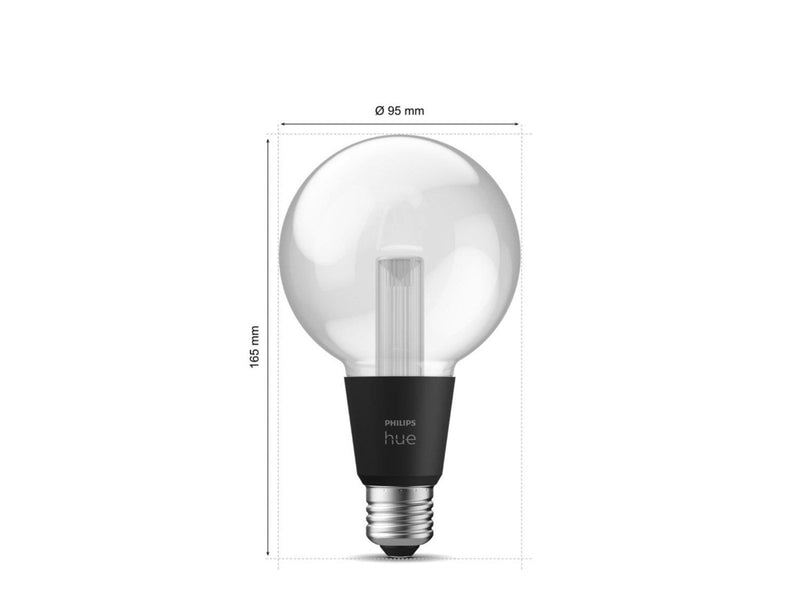 Philips Hue G95 - Smarte Lampe E27