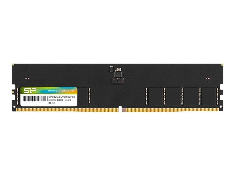 Silicon Power - DDR5 - module - 32 GB - DIMM 288-pin - 4800 MHz / PC5-38400 - unbuffered