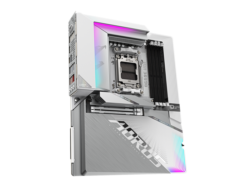 GIGABYTE B650E AORUS STEALTH ICE Mainboard - AMD B650 - AMD AM5 socket - DDR5 RAM - ATX
