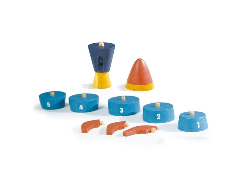 Mentari Stacking and Counting Rocket