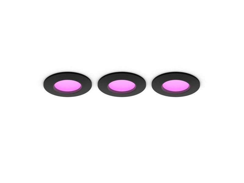 Philips Hue Slim Einbauleuchte, 90 mm - 3er-Pack