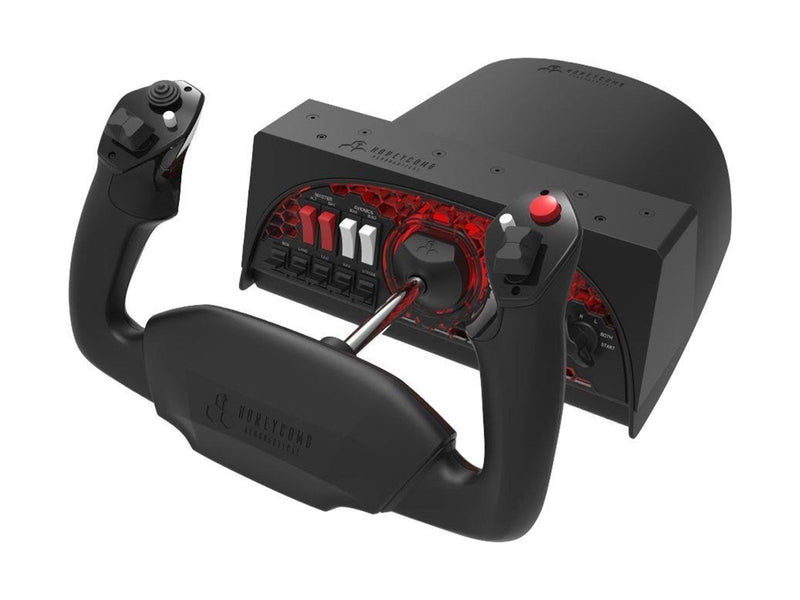 HONEYCOMB Alpha Flight Yoke and Switch Panel (PC) - Wired Yoke