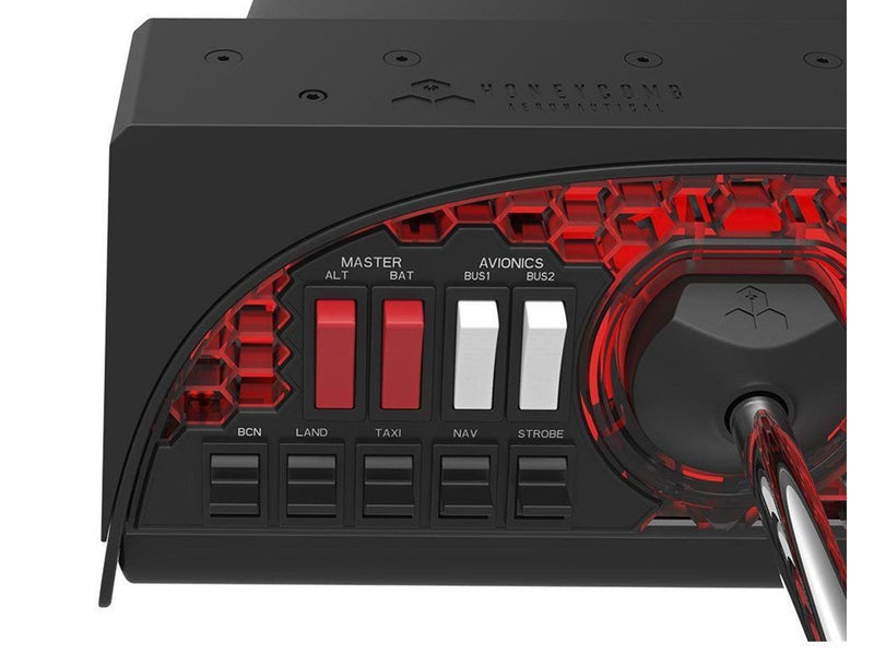 HONEYCOMB Alpha Flight Yoke and Switch Panel (PC) - Wired Yoke