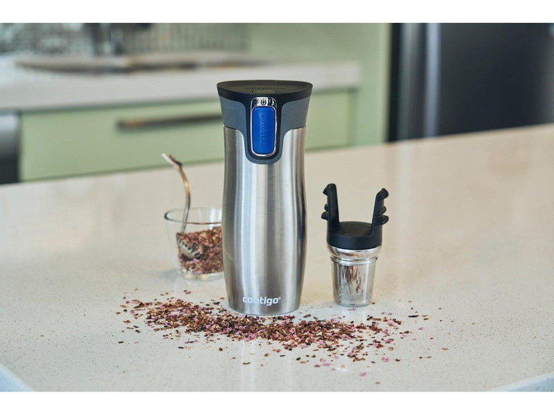 Contigo West Loop Travel Mug 470ml - Stainless Steel