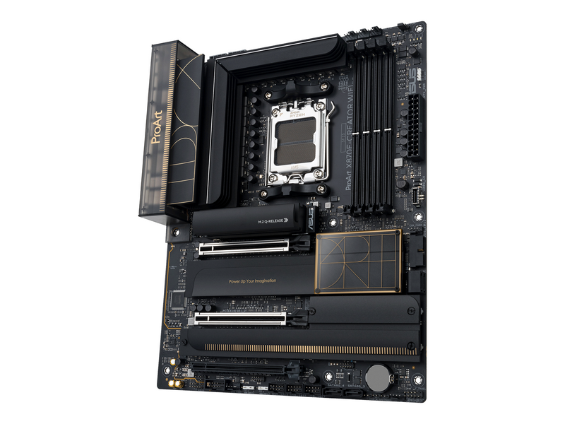 ASUS PROART X870E-CREATOR WIFI Mainboard - AMD X870E - AMD AM5 socket - DDR5 RAM - ATX