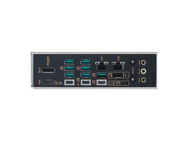 ASUS PROART X870E-CREATOR WIFI Mainboard - AMD X870E - AMD AM5 socket - DDR5 RAM - ATX
