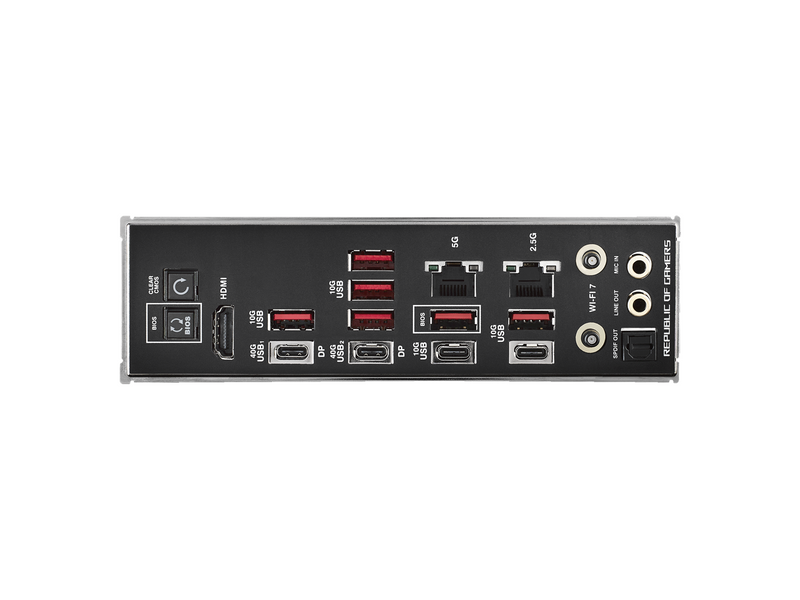 ASUS ROG CROSSHAIR X870E HERO Mainboard - AMD X870E - AMD AM5 socket - DDR5 RAM - ATX