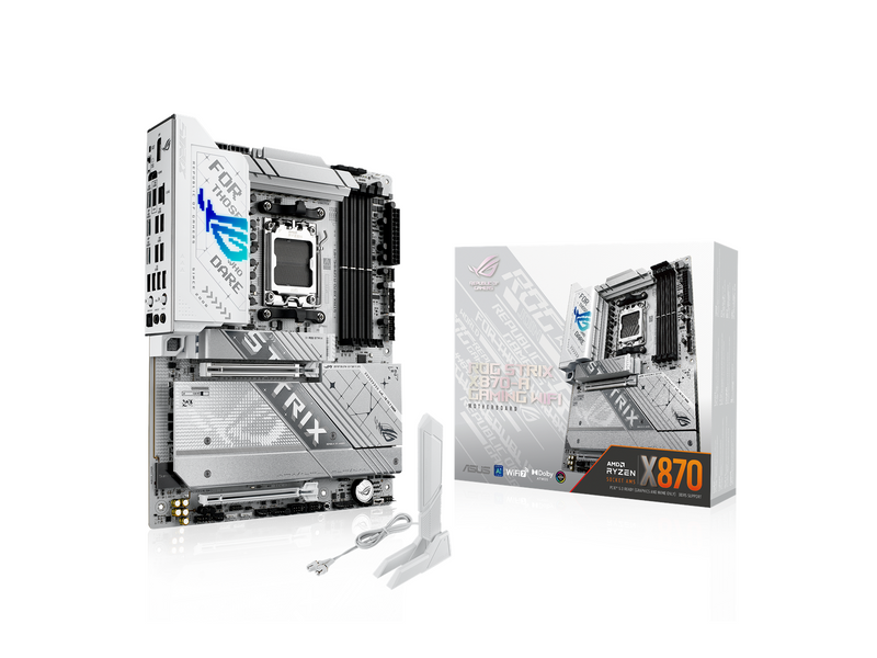 ASUS ROG STRIX X870-A GAMING WIFI Mainboard - AMD X870 - AMD AM5 socket - DDR5 RAM - ATX